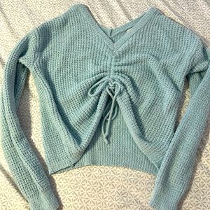 Long sleeve cropped shirt with long pant’s pajama set